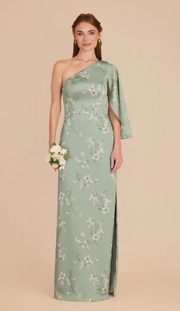 ebay green bridesmaid dresses Satin for sale versace Mikaella Bridal, Blue Bird Size:custom