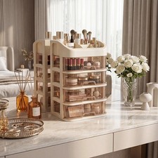 Large Makeup Organizer with Drawers for Vanity Skincare Organizer Storage Box UK