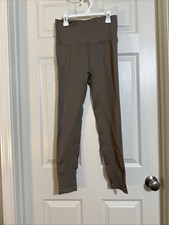 Women s NWOT All In Motion Tan Textured Compression Leggings Size Medium