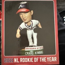 CRAIG KIMBREL Atlanta Braves Baseball 2012 SGA Bobblehead 2011 ROY MLB All Star