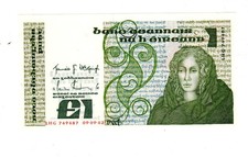 / IRELAND IRELAND Billet 1 POUND 1982 P70c NEW UNC