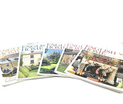 The English Home 2017 Mix Lot Of 5 Magazines Hibernate Style Country Home Decor