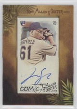 2019 Topps Allen & Ginter Mini Baseball Justus Sheffield Rookie Auto RC 0vl1