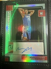 2022-23 Donruss Moussa Diabate Signature Series Silver Clippers #SS-MOU
