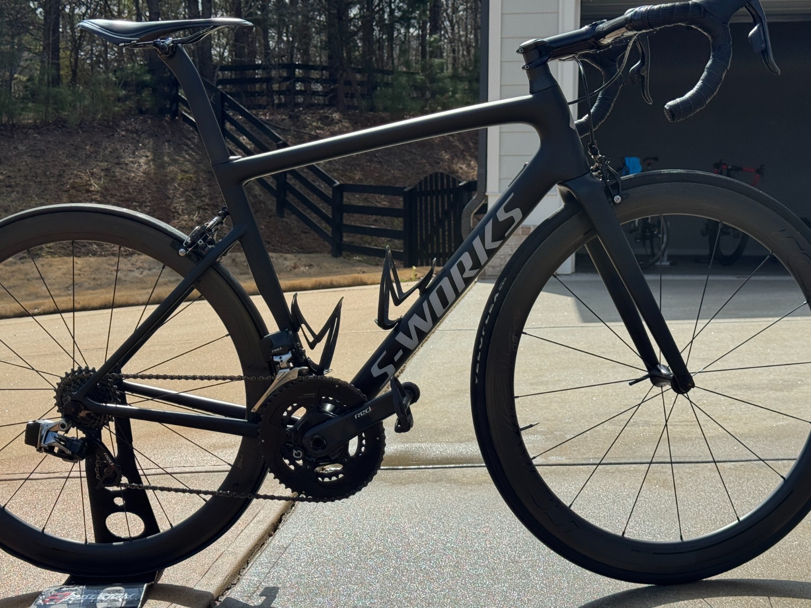 Specialized S-Works Tarmac SL6 54cm w/ SRAM Red Etap, Quarq dzero, cane eebrakes