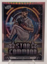 2024 Topps Cosmic Chrome Spencer Strider #SC-19 Star Command Braves