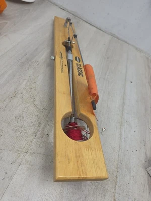 Frabill Classic Wood Tipup For Ice Fishing - Image 1 of 4