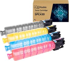 High Yield SP C430A C440DN Toner Cartridge Replacement for Ricoh 821105 821106