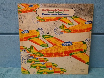 Rod Stewart Faces Live Coast To Coast Overture And Beginners LP XTRALPs SHIPFREE