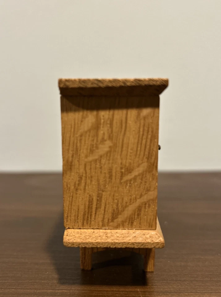 Vintage Midcentury Dollhouse Lisa Of Denmark Sideboard - Doors Open - MCM - Image 4 of 4