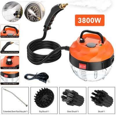 #ad High Pressure Steam Heavy Duty Cleaner Machine for Householdamp;Car Cleaning 3800W $38.69