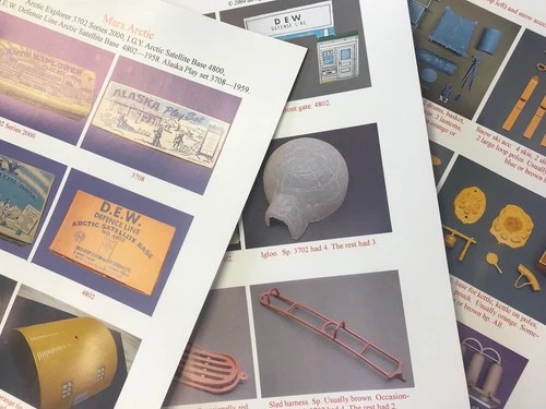 MARX ARCTIC EXPLORER ALASKA IGY DEW playset guide by SSSSSA 3702 4800 4802 3708