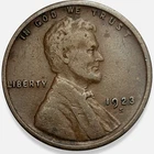 1923-S Lincoln Wheat Penny Cent 1c VF+ * Original Surfaces * 1923S