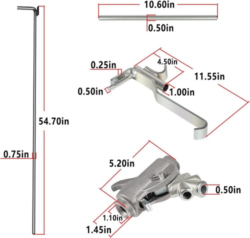 "Juego de gatos para Monkey-On-A-Stick 77043 con varilla de fricción de 55"" herramienta de reparación de carrocería automática" - Imagen 5 de 14