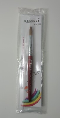 Kolinsky Nail Art Brush Sable Acrylic #10 Uv Gel Carving Pen Liquid Kemeisi 