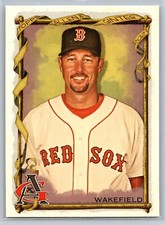 2023 topps allen & ginter tim wakefield base short print #305