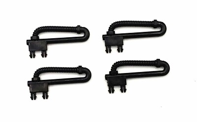 4x Bremsschlauch Heizschlauch SpurG für Modelleisenbahn Wagen Ersatzteil Zubehör