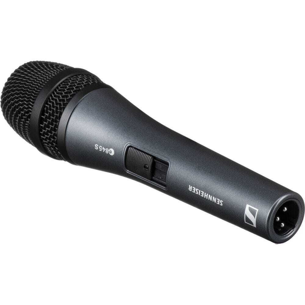 Sennheiser e845-S Dynamic Super-Cardioid Vocal Microphone
