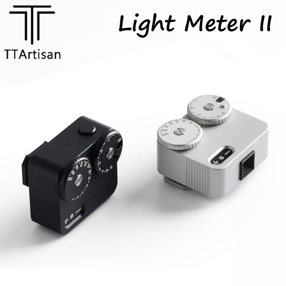 TTArtisan Light Meter II for Camera Photography Accessories with 23 Shutter Speed  Click Aperture Material Aircraft Aluminum