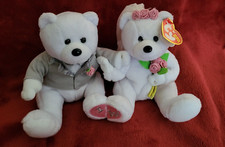 TY Beanie Babies - "I DO" the Wedding Bears set of 2 LNWT Ex. Cond