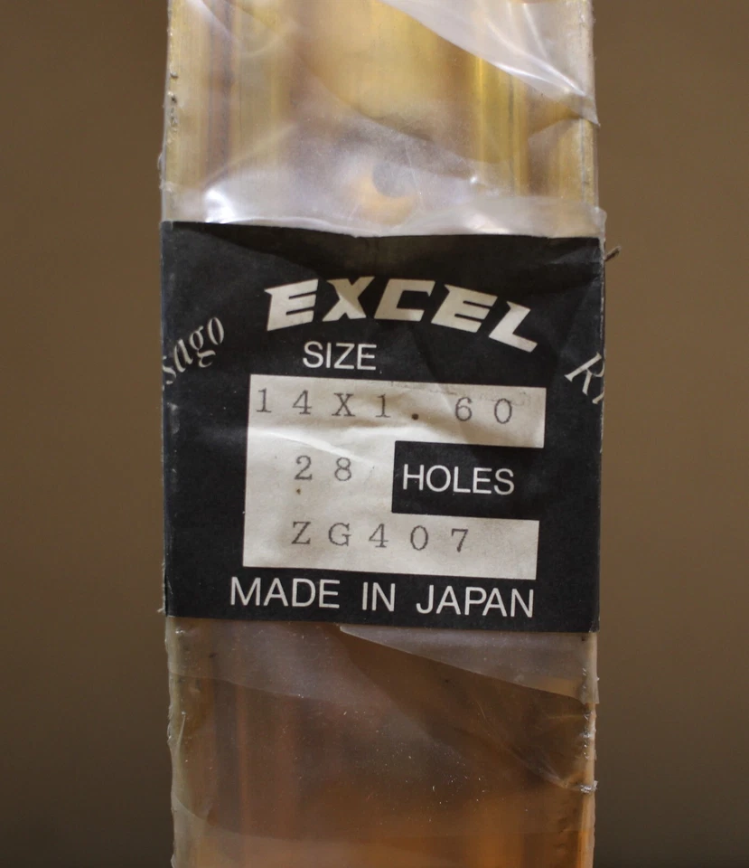 LLANTAS EXCELL 14X1.60 28 AGUJEROS ORO TAKASAGO ZG407: KAWASAKI KX80 1987 Foto 2 de 2