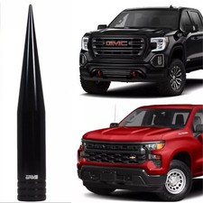 True Spike Black Antenna For Chevy Silverado 6 Inch Short 2007 And Newer True Spike Black Antenna For Chevy Silverado 6 Inch Short 2007 And Newer