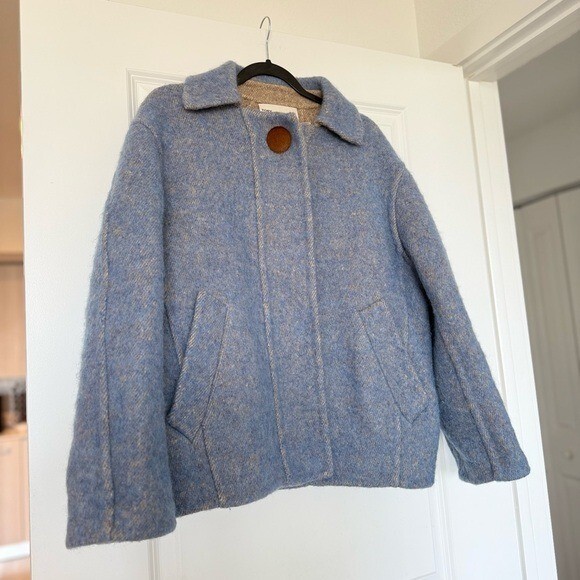 Tory Burch Snap-Front Double-Face Wool $1,798 View 6