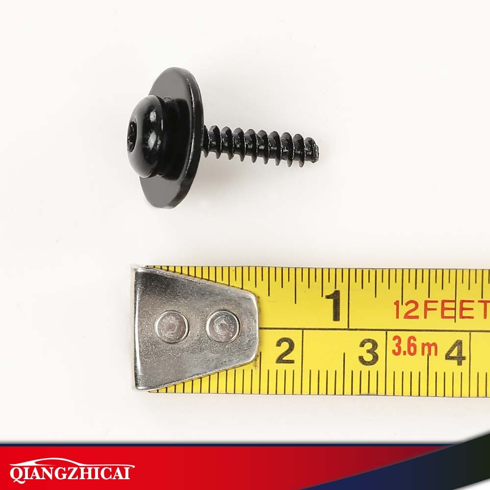Pernos De Guardabarros Para GM 2008-2021 - Tornillos Torx Cabeza Panorámica, Paquete De 10, Color Negro