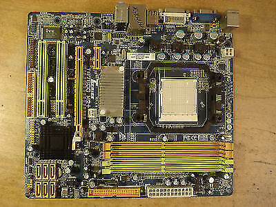 Biostar TA760G M2+ ver6.0 , Socket AM2, AMD Motherboard - Picture 1 of 1