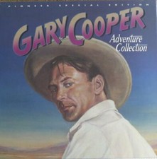 GARY COOPER ADVENTURE COLLECTION LASERDISC BOXSET