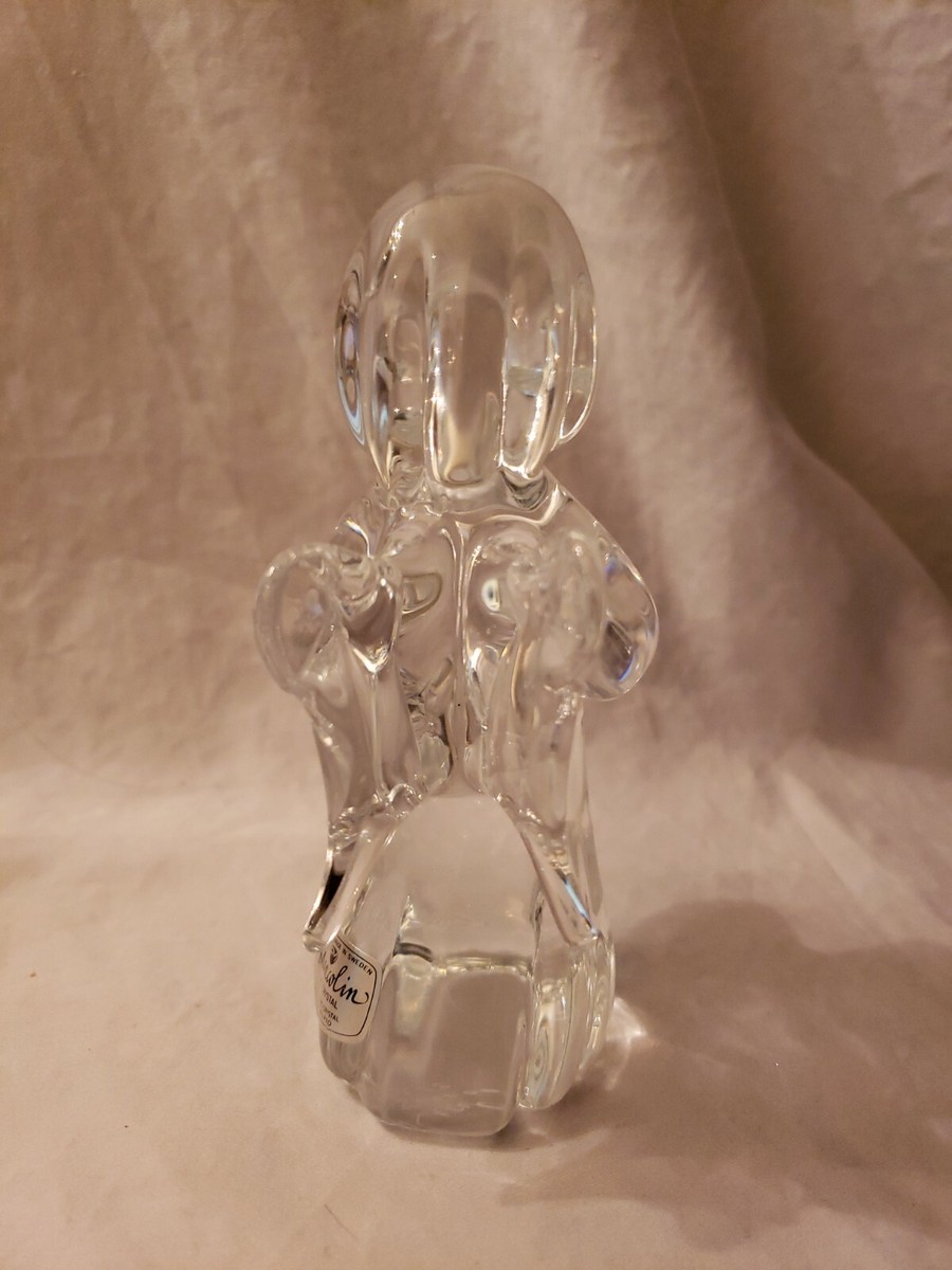 Marcolin Art Full Lead Crystal Angel Genuine Hand Signed Benito