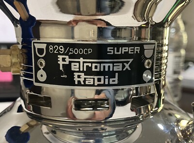 Lanterne Petromax HK500 – 500 CP – À Kérosène Avec Réflecteur – Occasion Allemagne