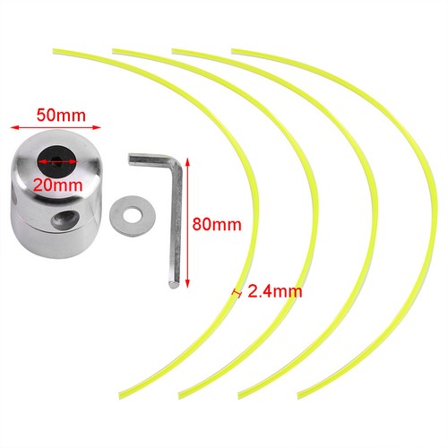 Universal Aluminium Alloy Strimmer Trimmer Head String Set For Gasoline Grass Hg Ebay