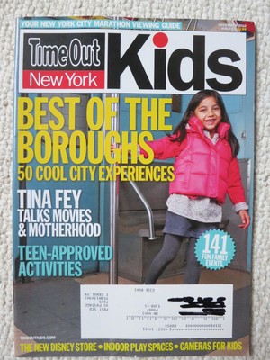 Time Out New York Kids Magazine 61 November 2010 Best of the Boroughs