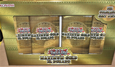 YU-GI-OH  Maximum Gold EL Dorado deutsch 1.Auflage  Neu,OVP,RAR- Konami
