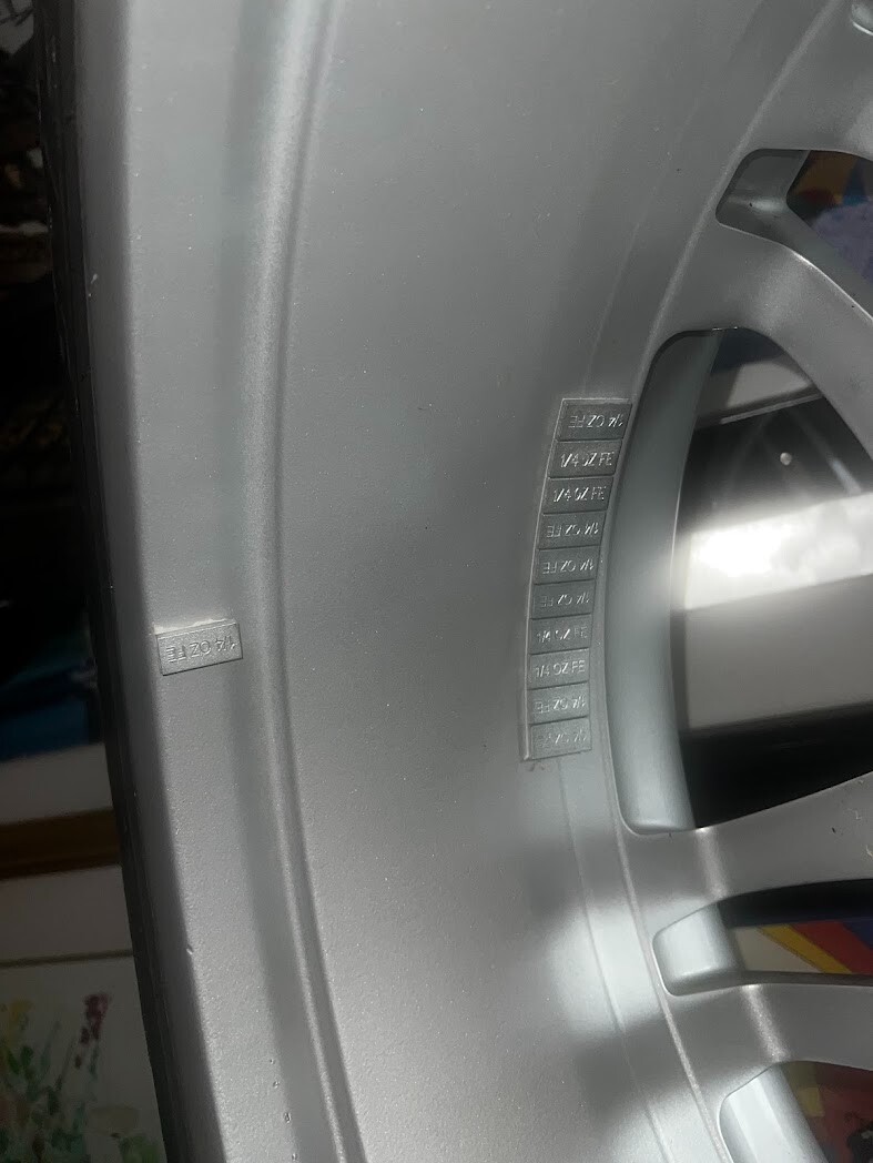Ferrari 19” F430 OEM Front Wheel Rim + Pirelli PZero 225/35/R19 Tire PN 194265