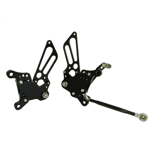 Adjustable Rearsets Footrests Foot Pegs Rear Set For MV Agusta F4 1000 1998-2009 - Picture 10 of 22