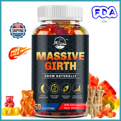 Male Enhancing 60 Gummies Male Health Support Performance Bigger,Longer,Thicker