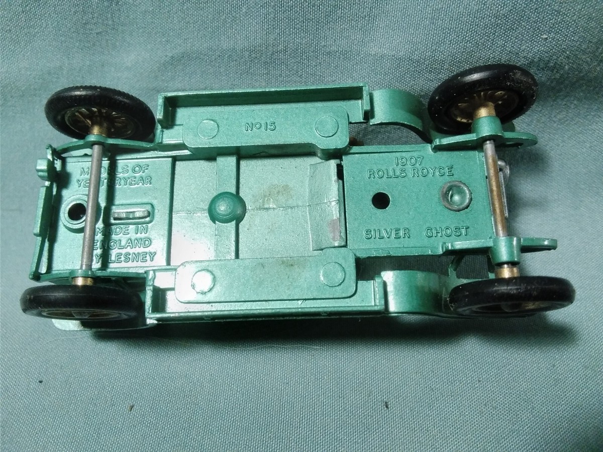 MATCHBOX LESNEY #15 Models of Yesteryear 1907 Rolls Royce, NO BOX