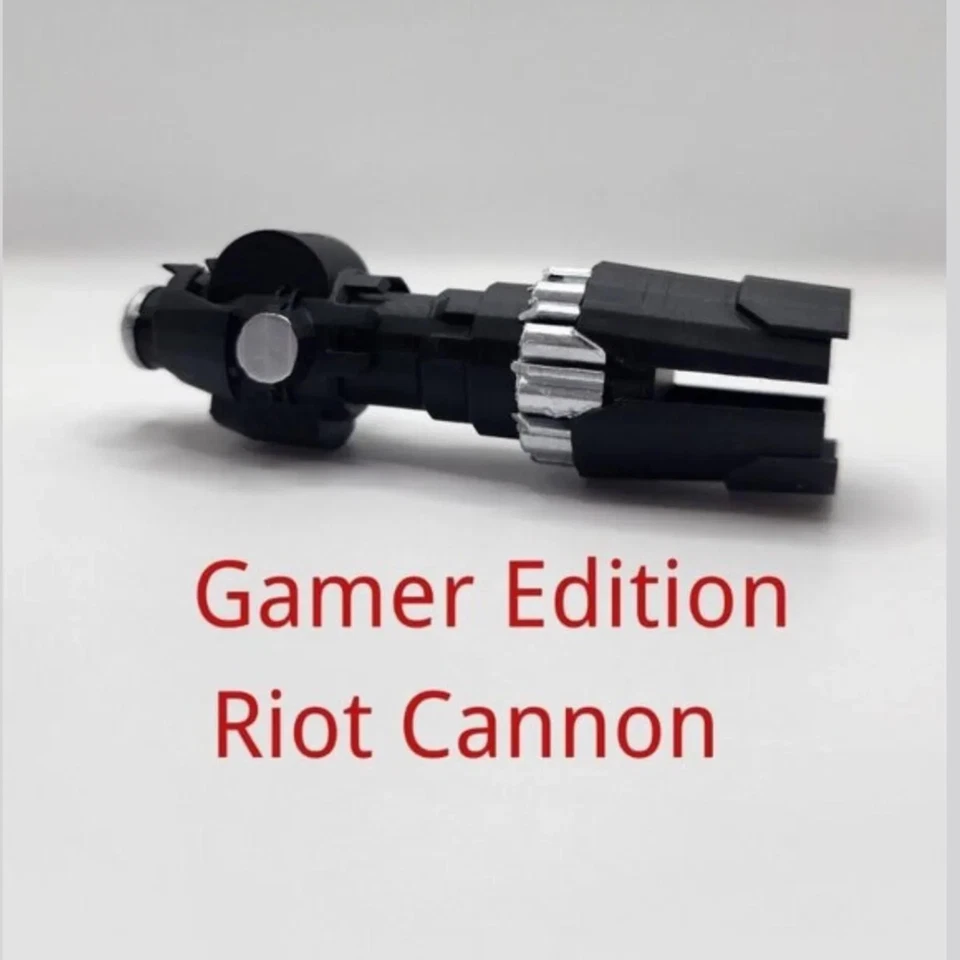 Riot Cannon para Studio Series Gamer Edition Figuras Kit Actualización  Foto 2 de 4