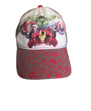 Marvel Comics The Avengers HULK, THOR, IRON MAN Baseball Cap Hat YOUTH one size