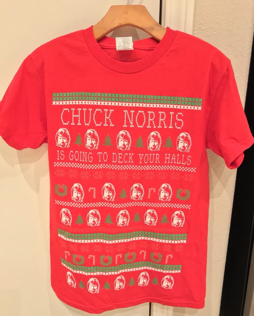 Chuck norris ugly christmas best sale sweater