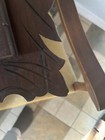 Vintage Wood Carved Mail Holder — photo 3