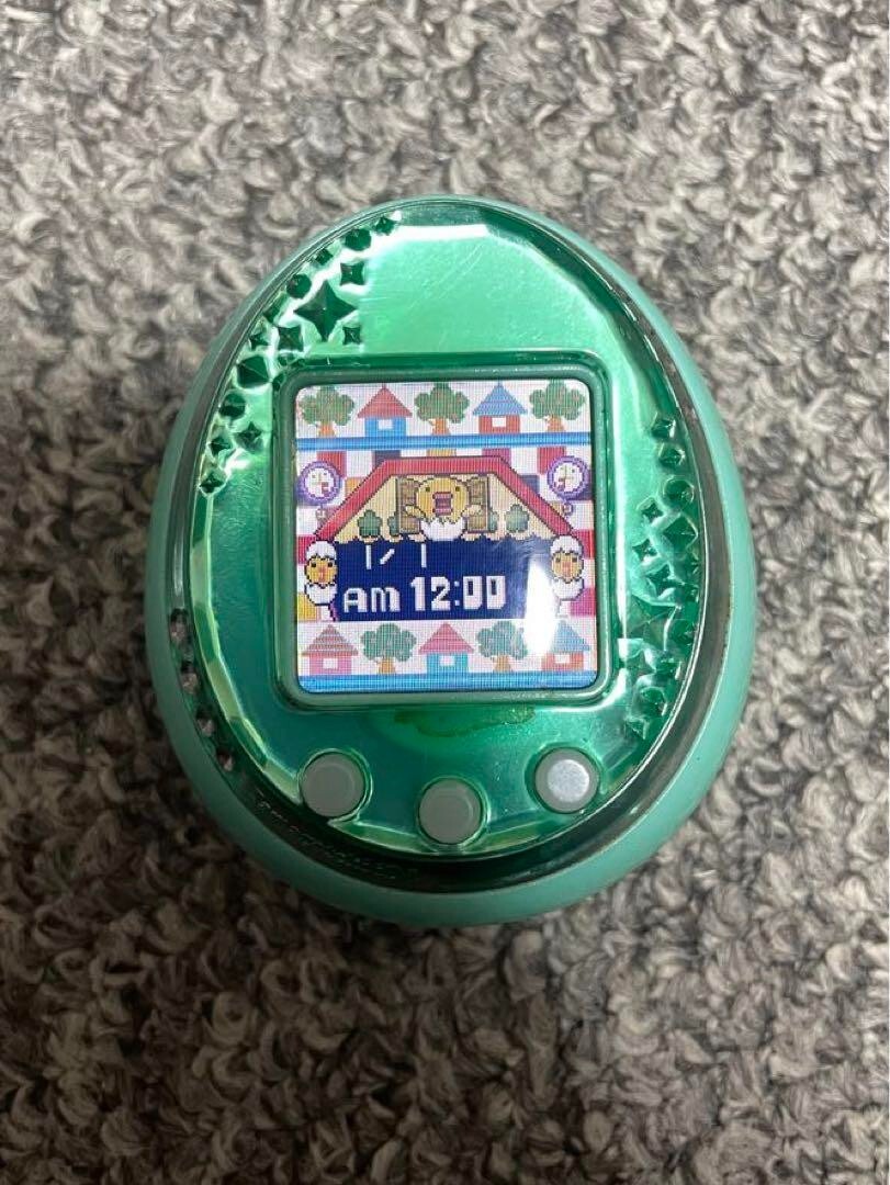 Tamagotchi iD L Version Green Color Model Premium Bandai Tamagotchi iD L Version Green Color Model Premium Bandai