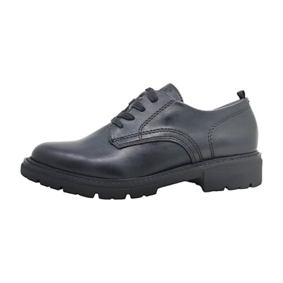Jana Jana Softline Damenschuhe Schnürschuhe Elegant Schwarz