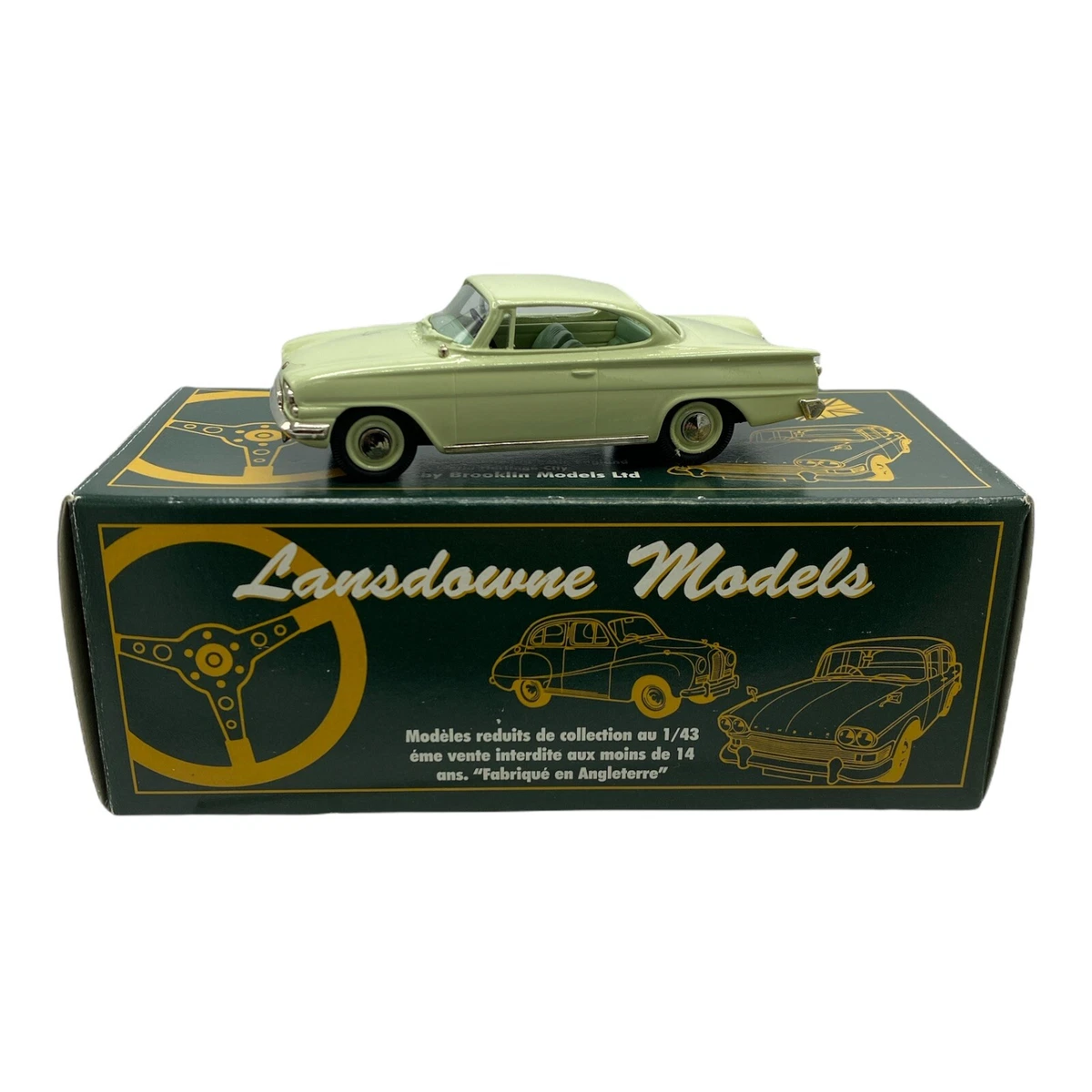 Miniature Brooklin Lansdowne Ford Consul MK II 1960 Rouge - 1/43 - Neuve