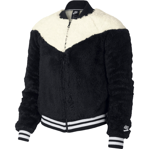 nike fur bomber jacket