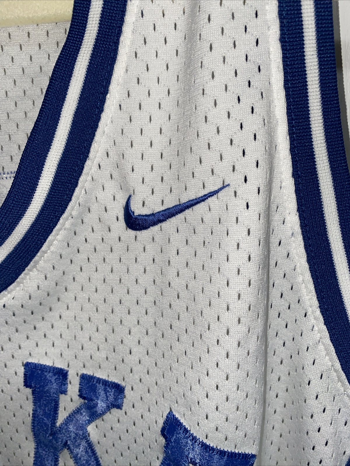 Duke Basketball Jersey 21 XXL White/Blue Nike Elite length+2 Sz Large