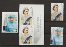 Australia 2022 - Queen Elizabeth II Platinum Jubilee Set of 4, incl SA's - MNH2