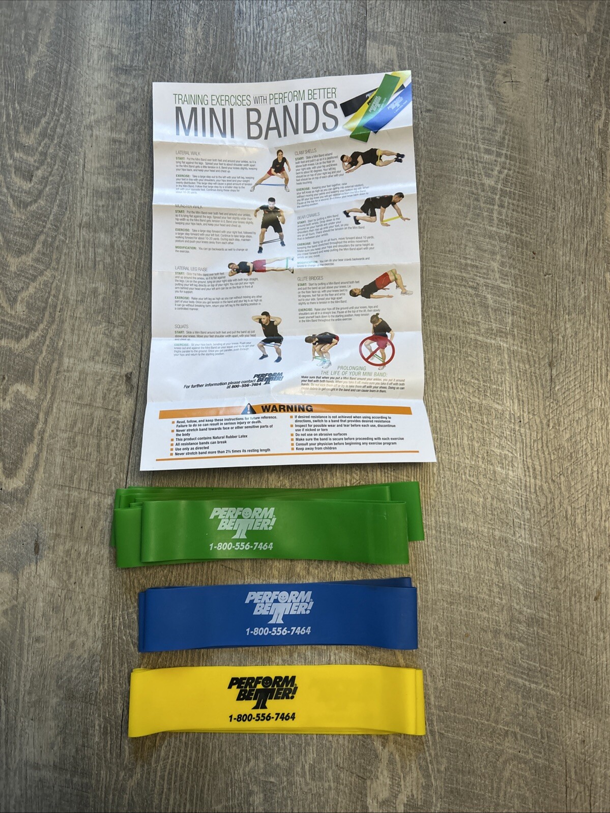 Perform Better Mini Bands Zum Effektiven Training Für Zu Hause Hier: GRÜNE